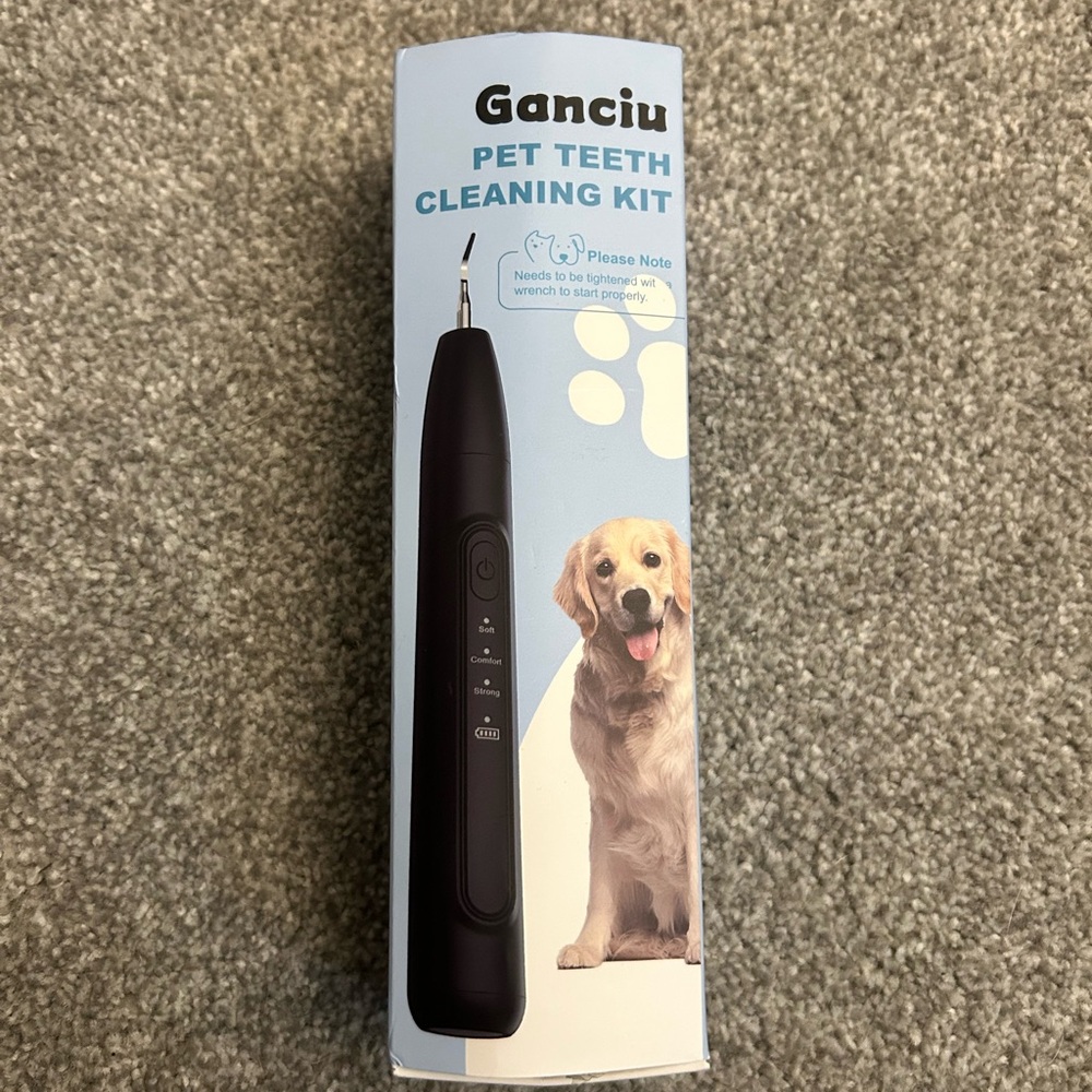 Ganciu Pet Teeth Cleaning Kit in Black